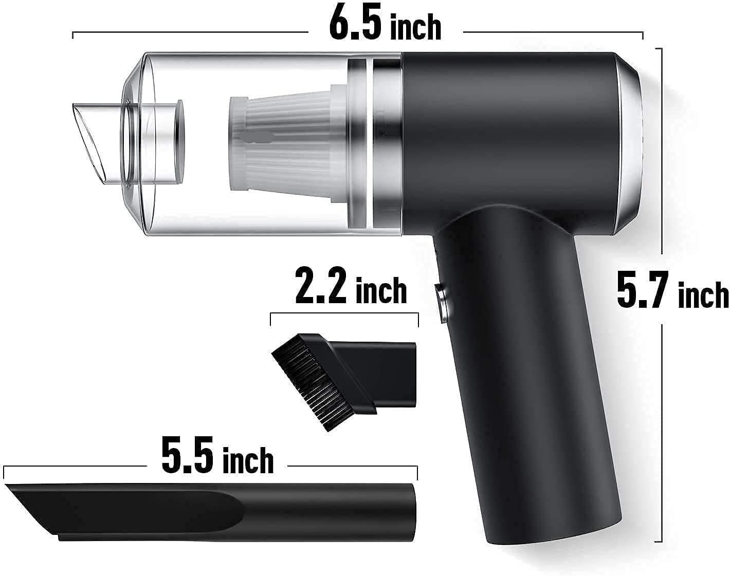 2 in 1 Handheld Wireless Vacuum Cleaner and Duster